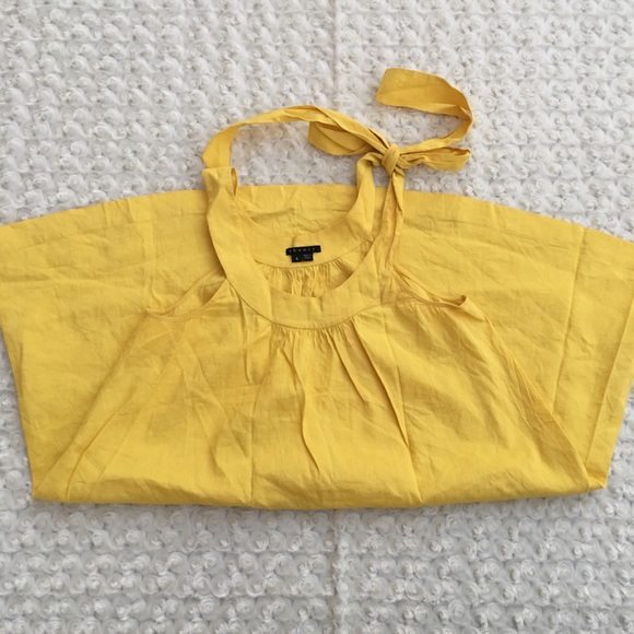 Theory yellow sundress shift dress - Picture 5 of 7